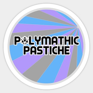 Polymathic Pastiche Logo Sticker